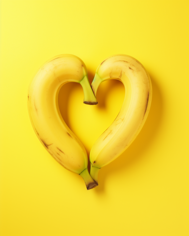 coeur en banane
