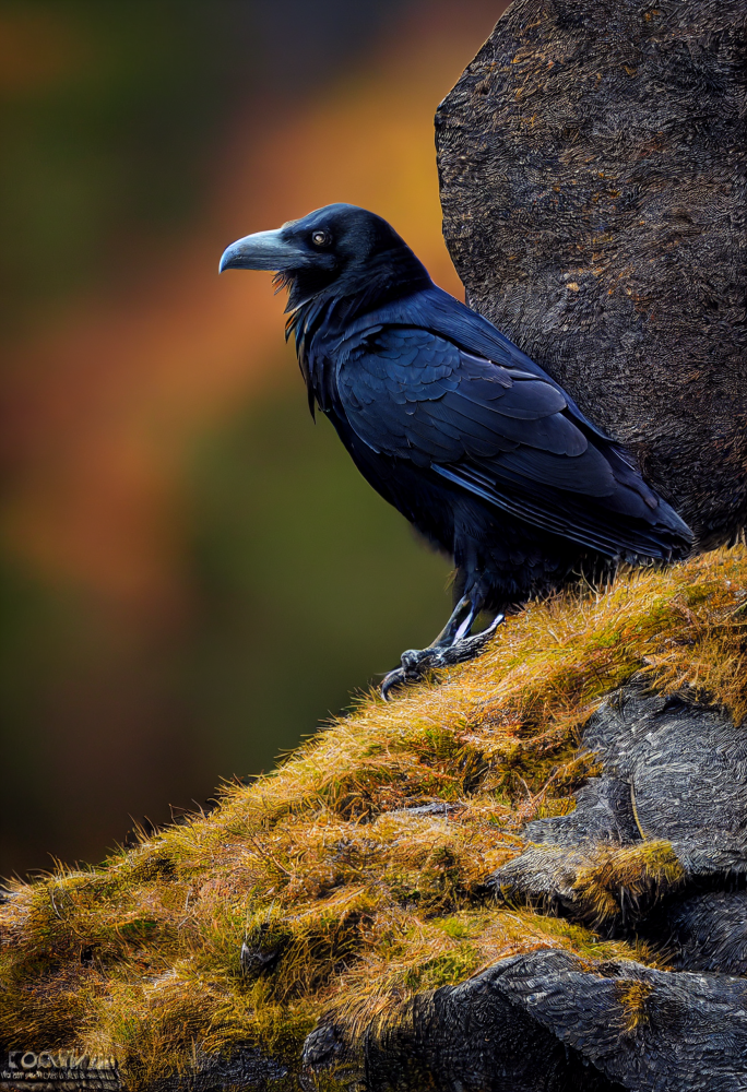 corbeau observe