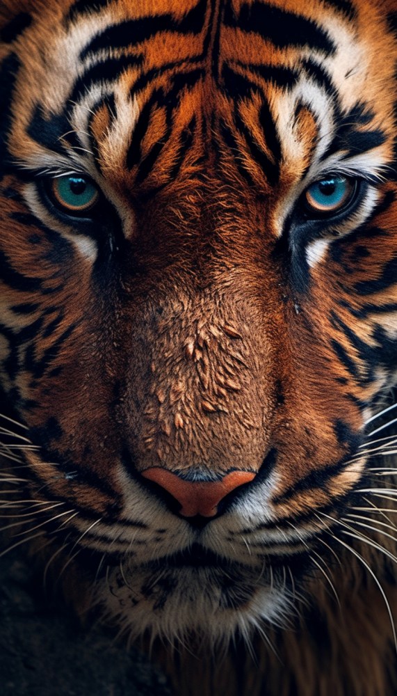 face de tigre