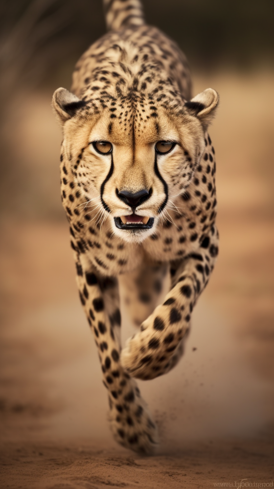 leopard mouvement